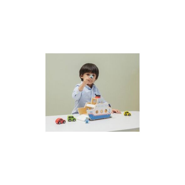Viga Toys Viga 44684 Drewniany prom samochodowy
