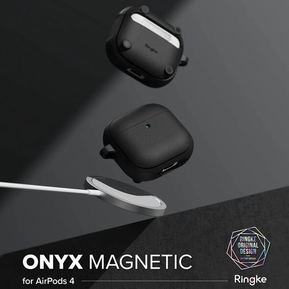 Ringke Case for AirPods 4 - Ringke Onyx Magnetic - Warm Gray 8800274964167 έως 12 άτοκες Δόσεις
