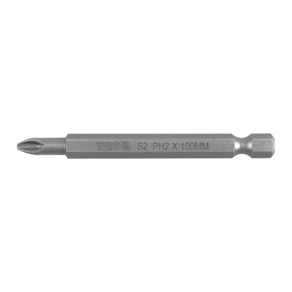 Μύτη κατσαβιδιού Yato Phillips ph2 1/4x100mm (YT-0485) 3021628 5906083904851