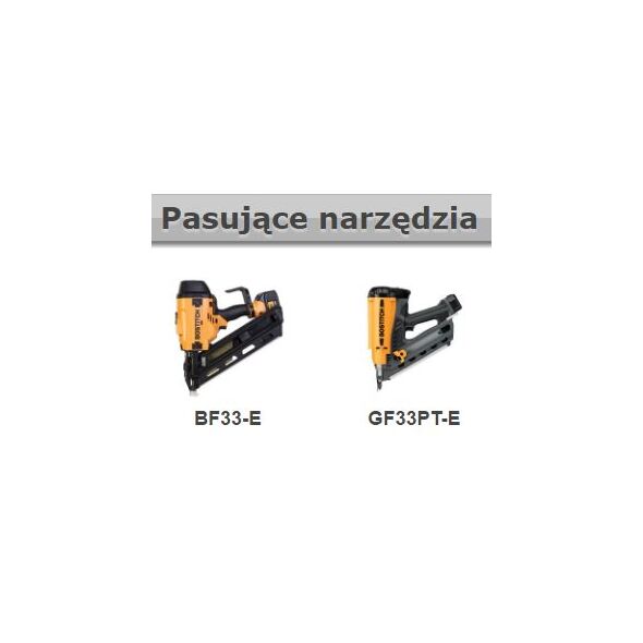 Bostitch Gwoździe łączone papierem PT 3,1 x 90mm galwanizowane G12 pierścieniowe 2,2m (PT31R90G12)