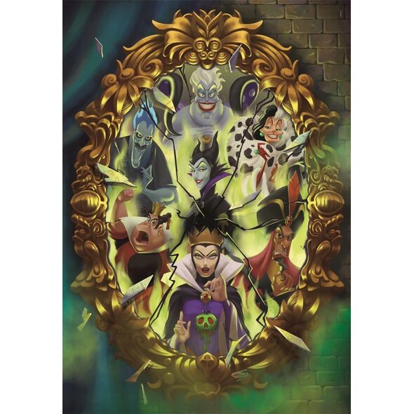 Clementoni Puzzle 1000 elementów Compact Disney Villains
