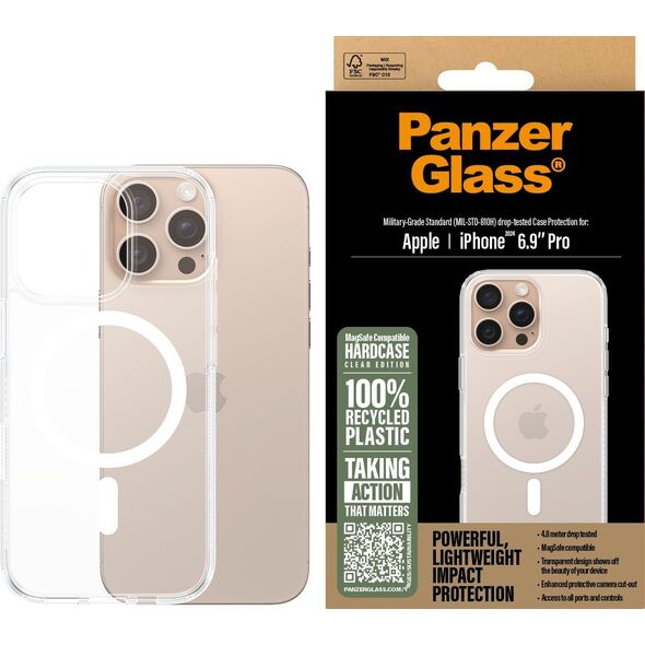 PanzerGlass PanzerGlass HardCase White MagSAFE  iPhone '24 6.9" Pro