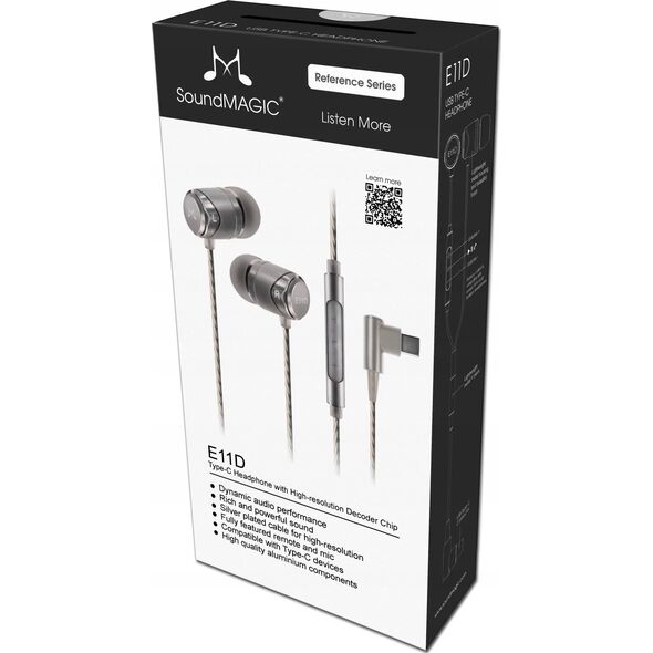 Ακουστικά SoundMagic SoundMagic E11D Dark Gun 14118677 6949379002632