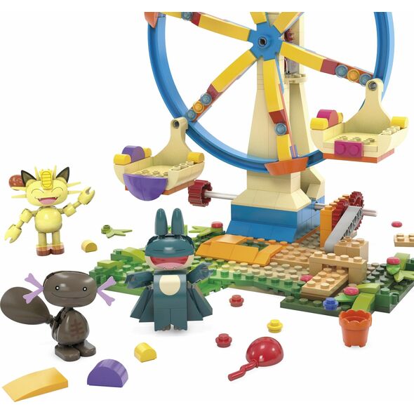 Mattel MEGA MEGA Pokémon Fun on the Ferris Wheel, Construction Toy