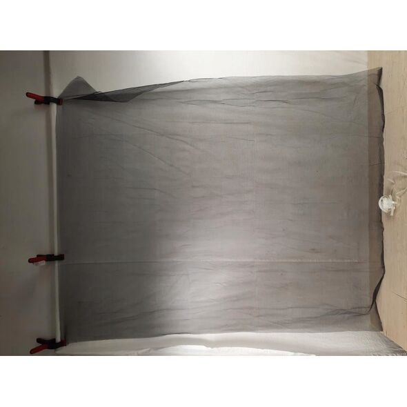 Tesa tesa Fliegengitter Standard Klettband 1,5x1,8m anthrazit