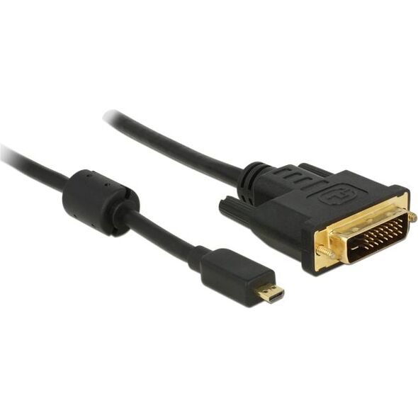 Kabel Delock HDMI Micro - DVI-D 2m czarny (83586)