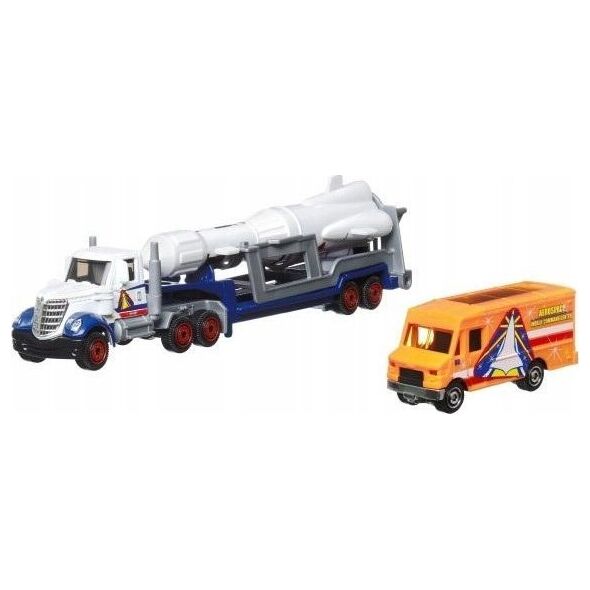 Mattel Pojazd transportowy + autko Matchbox Convoys