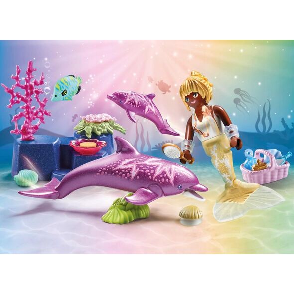 Playmobil Playmobil Princess Magic 71501 Syrenka z delfinami
