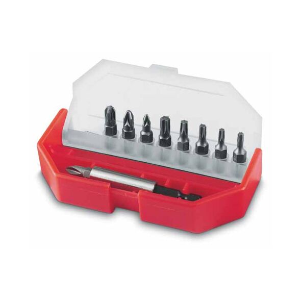 Stanley Komplet grotów 5 TX, PH, 3 PZ 10szt. + uchwyt magnetyczny - 1-68-724