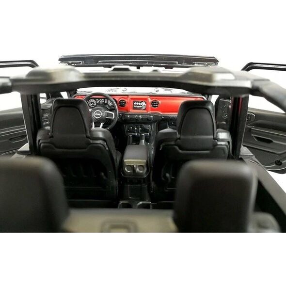 Rastar Auto R/C Jeep Wrangler Rubicon 1:14 Rastar Czarny