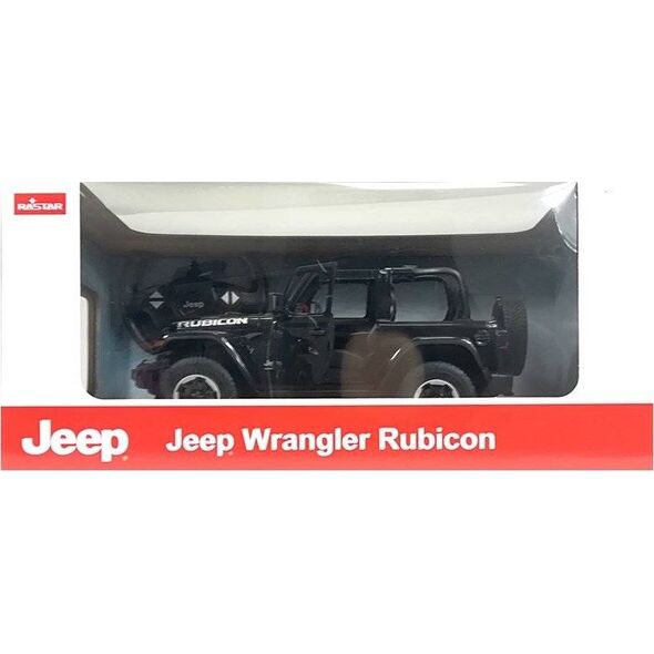Rastar Auto R/C Jeep Wrangler Rubicon 1:14 Rastar Czarny