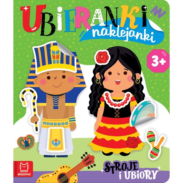 Aksjomat Ubieranki naklejanki Stroje i ubiory 35299