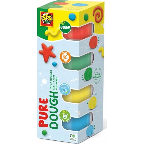 SES Creative SES Ciastolina Pure 4x90g 00511 05115