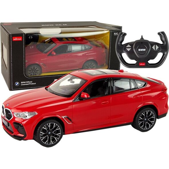 Rastar Auto R/C Bmw X6 M 1:14 Rastar Czerwone