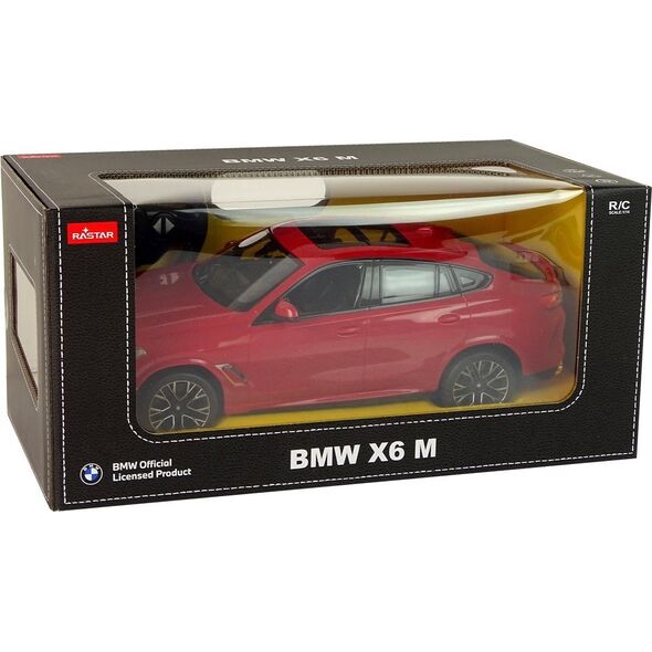 Rastar Auto R/C Bmw X6 M 1:14 Rastar Czerwone