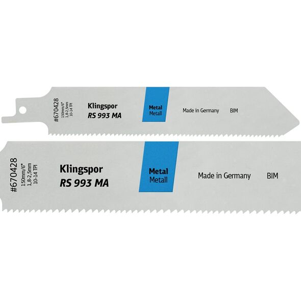 Klingspor KLINGSPOR RECIMER SAW LADE 150x25,4x0,9mm RS 993 MA /5 τεμ. 14046376 4014855939947