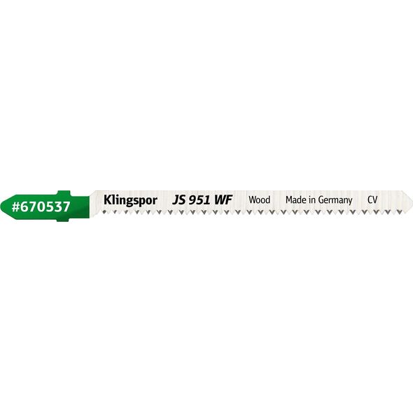 Klingspor KLINGSPOR ΛΑΜΑ ΣΕΓΑΣ 100x8x1,45mm JS 951 WF /5 τεμ. 14046401 4014855939732