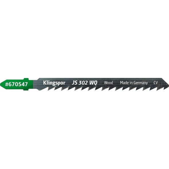 Klingspor KLINGSPOR ΛΑΜΑ ΣΕΓΑΣ 130x8x1,25mm JS 302 WQ /5 τεμ. 14152800 4014855939626