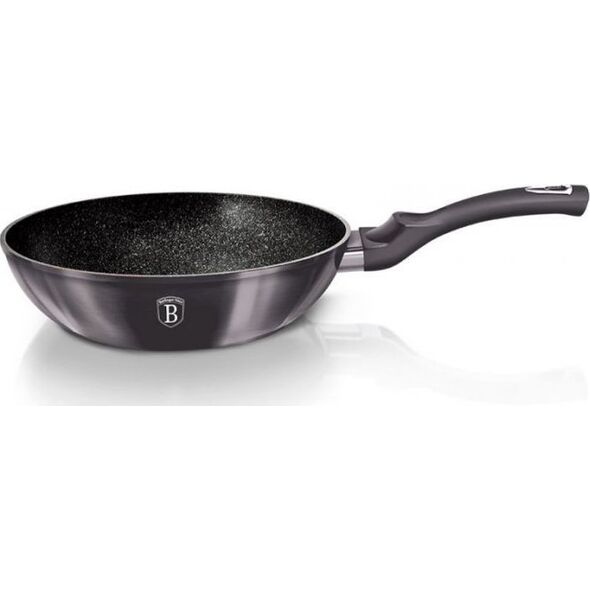 Patelnia Berlinger Haus PATELNIA WOK GRANITOWA 28cm BERLINGER HAUS METALLIC LINE CARBON PRO BH-6900