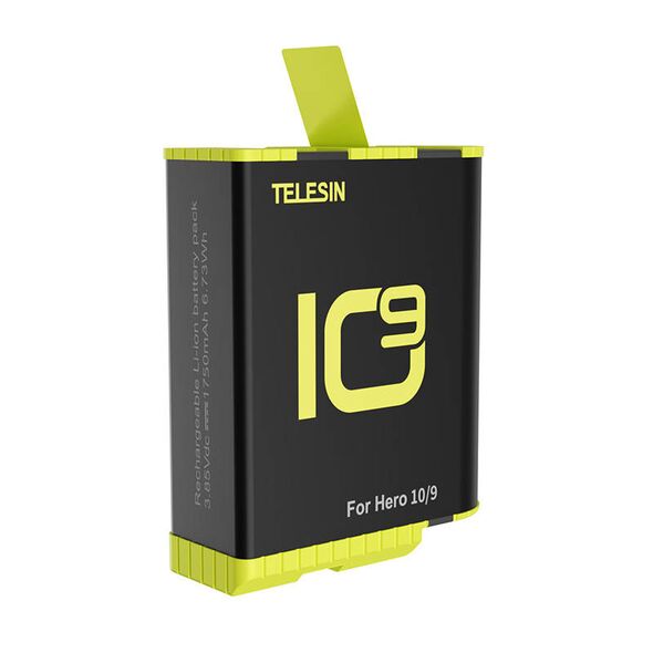 Telesin Battery for GoPro Hero 9 / Hero 10 (GP-BTR-901-B) 1750 mAh 6972860179810
