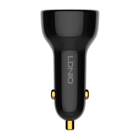 Car charger LDNIO C503Q, 2x USB, QC 3.0, 36W (black) 5905316146945