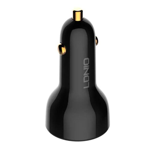 Car charger LDNIO C503Q, 2x USB, QC 3.0, 36W (black) 5905316146945