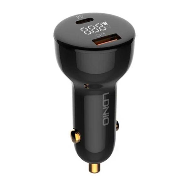 Car charger LDNIO C503Q, 2x USB, QC 3.0, 36W (black) 5905316146945