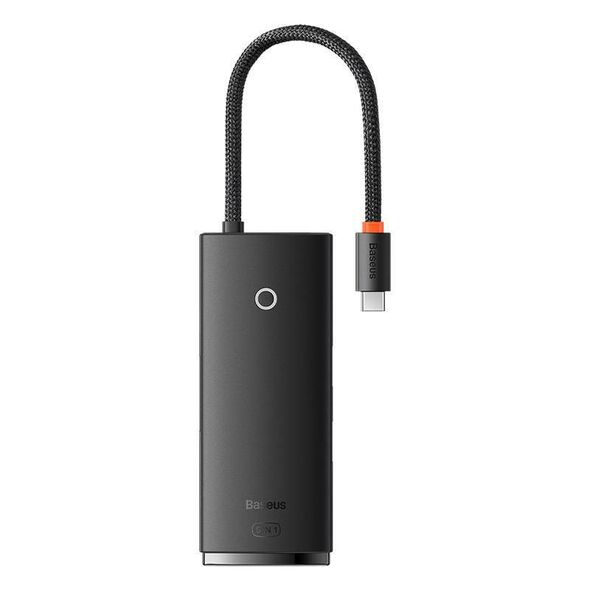 HUB Baseus Lite Series 5-Port USB-C to HDMI+USB3.0x3+PD (Black) 6932172628369