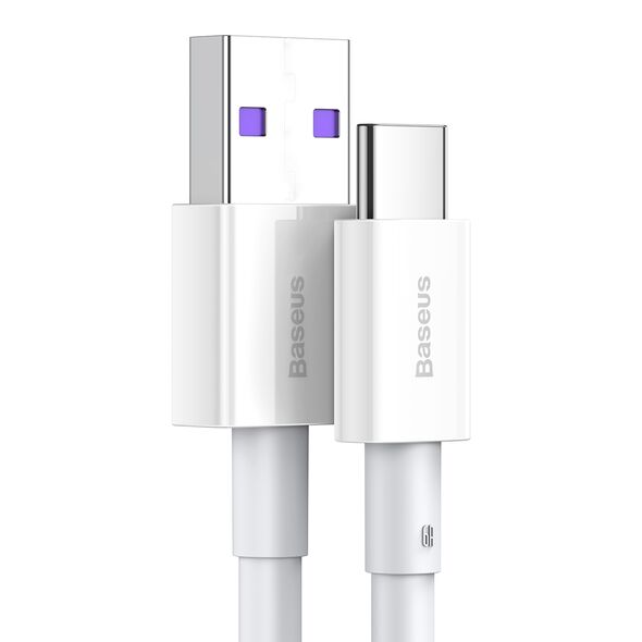 Baseus cable Superior USB - USB-C 1,0 m white 66W 6953156205505