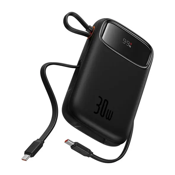 Baseus QPow 2 10000mAh 30W 2xUSB-C powerbank (black)