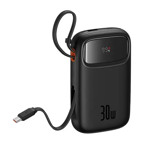 Baseus QPow 2 10000mAh 30W 2xUSB-C powerbank (black)