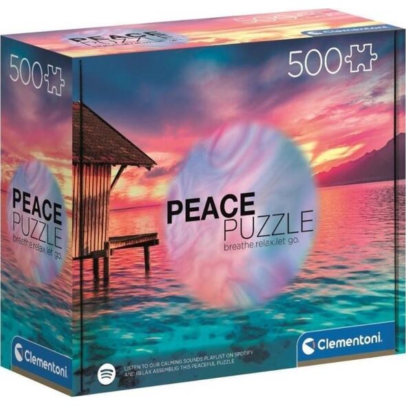 Clementoni Puzzle 500 elementów Peace Collection Living The Present