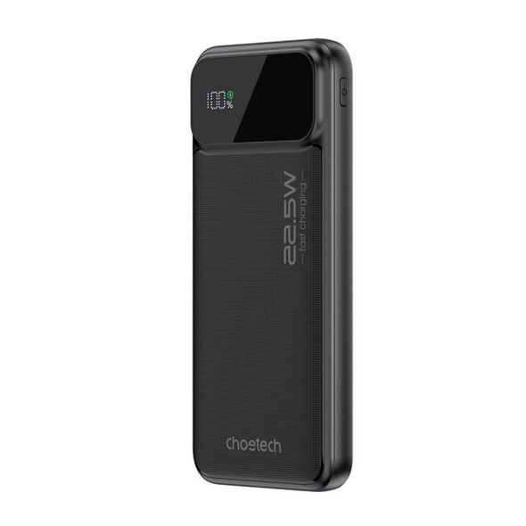 Φορτιστής Ανάγκης Choetech B728 DP22.5W 10000mAh με 2 Θύρες USB A & 1 Θύρα USB C Μαύρο 6932112107336 6932112107336 έως και 12 άτοκες δόσεις