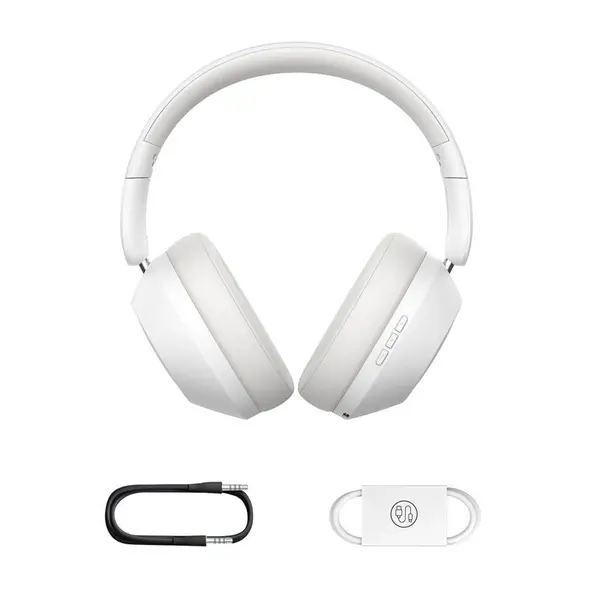 Baseus Bass 30 Max ENC Bluetooth 5.3 wireless in-ear headphones (white)