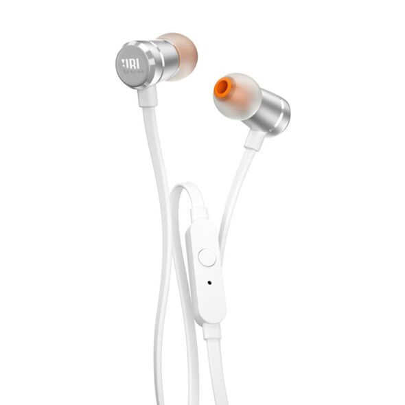 Hands Free Stereo JBL Tune T290 3.5mm Ασημί 6925281918759 6925281918759 έως και 12 άτοκες δόσεις
