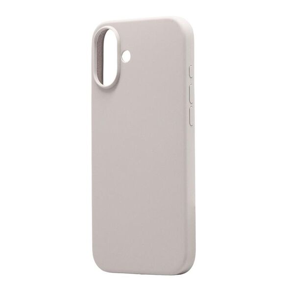 Θήκη Liquid Silicon inos Apple iPhone 16 5G Velvet Ανοιχτό Γκρι 5205598169510 5205598169510 έως και 12 άτοκες δόσεις