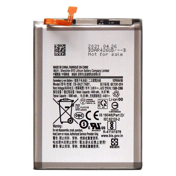 Μπαταρία Samsung EB-BA217ABY A125F Galaxy A12/ A135F Galaxy A13 4G/ A217F Galaxy A21s (OEM) 1110331020159 1110331020159 έως και 12 άτοκες δόσεις