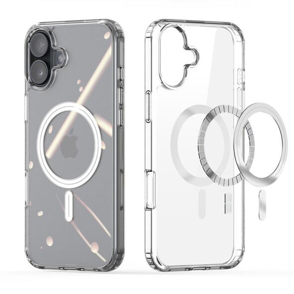 Θήκη TPU & PC Dux Ducis Clin Magnetic MagSafe Apple iPhone 16 Plus Διάφανο 6934913004067 6934913004067 έως και 12 άτοκες δόσεις