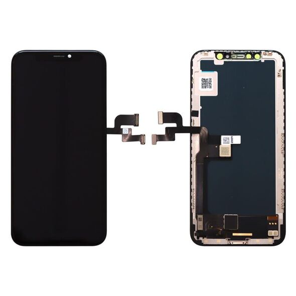 Οθόνη με Touch Screen Soft Oled Apple iPhone X Μαύρο (OEM) 1110301020222 1110301020222 έως και 12 άτοκες δόσεις