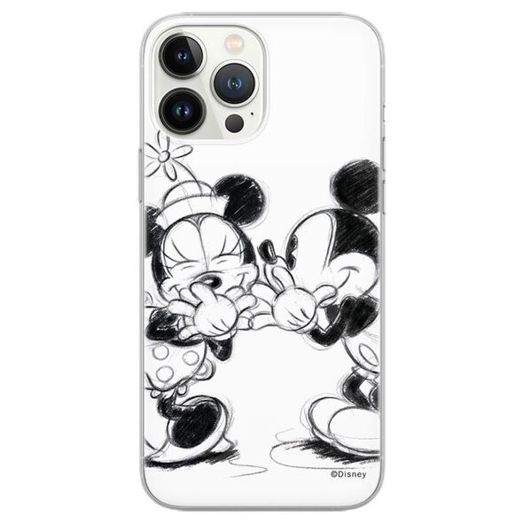 Θήκη Soft TPU Disney Mickey & Minnie 010 Apple iPhone 14 Pro Λευκό 5905131910431 5905131910431 έως και 12 άτοκες δόσεις