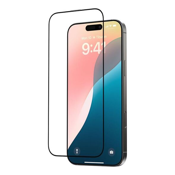 Tempered Glass Full Face Entire View Devia Apple iPhone 16 Star Μαύρο (1 τεμ.) 6942297115484 6942297115484 έως και 12 άτοκες δόσεις