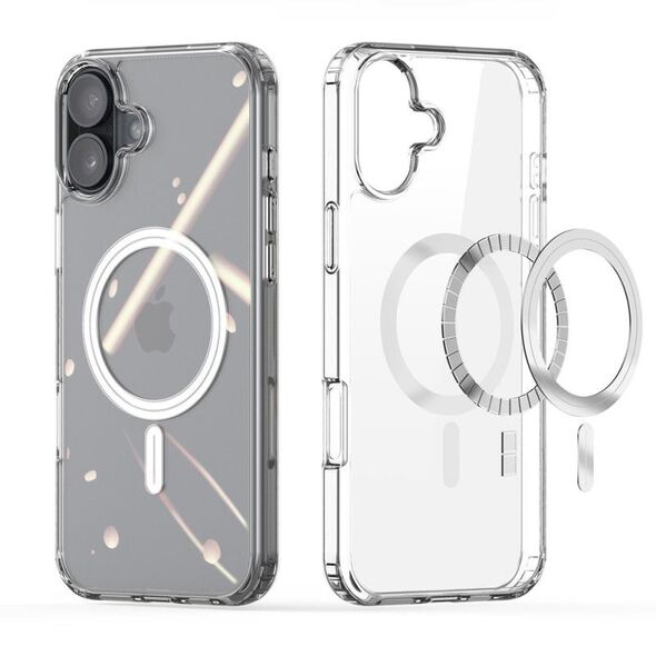 Θήκη TPU & PC Dux Ducis Clin Magnetic MagSafe Apple iPhone 16 Διάφανο 6934913004050 6934913004050 έως και 12 άτοκες δόσεις