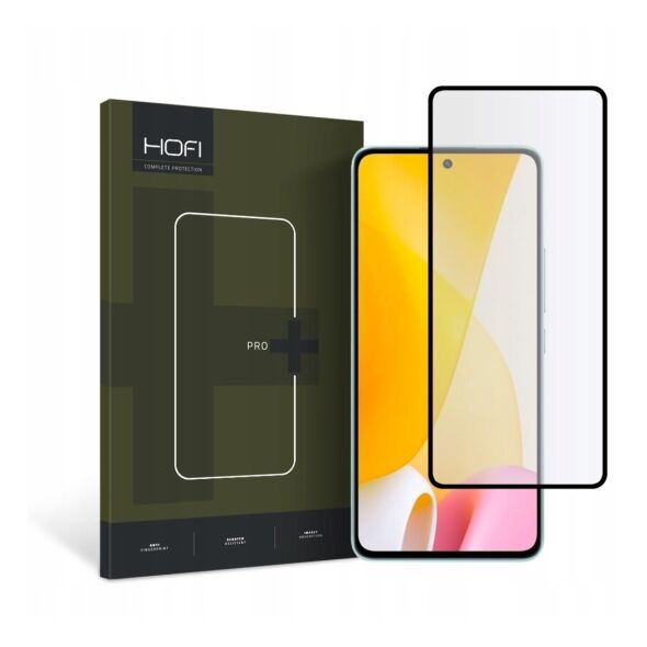 Tempered Glass Full Face Hofi Premium Pro+ Xiaomi 12 Lite 5G Μαύρο (1 τεμ.) 9490713930014 9490713930014 έως και 12 άτοκες δόσεις