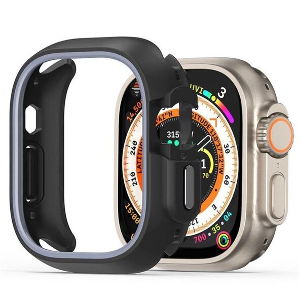Θήκη PC Dux Ducis Bamo Apple Watch Ultra 1/2 49mm Μαύρο-Γκρι 6934913021286 6934913021286 έως και 12 άτοκες δόσεις