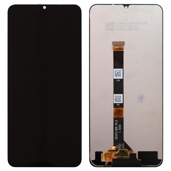 Οθόνη με Touch Screen Realme C53 Μαύρο (OEM) 1110301360037 1110301360037 έως και 12 άτοκες δόσεις