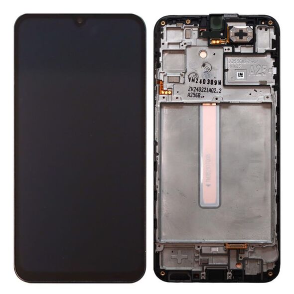 Οθόνη με Touch Screen & Μπροστινή Πρόσοψη Samsung A256B Galaxy A25 5G Μαύρο (Original) 1110301140663 1110301140663 έως και 12 άτοκες δόσεις