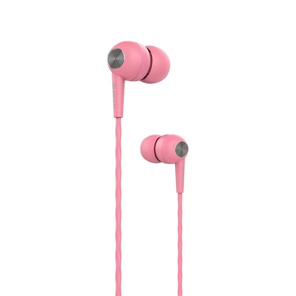 Hands Free Stereo Devia EL064 3.5mm Kintone Ροζ 6938595325588 6938595325588 έως και 12 άτοκες δόσεις