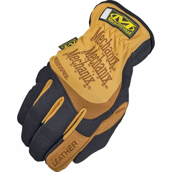 Mechanix Wear Mechanix Wear Rękawice Leather FastFit Czarne-Coyote M