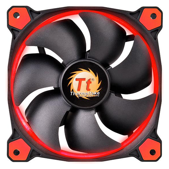 Wentylator Thermaltake Riing 12 LED Czerwony (CL-F038-PL12RE-A)