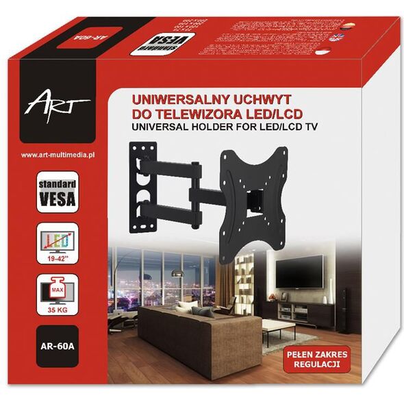 Art Uchwyt ścienny AR-60A 19'' - 42''